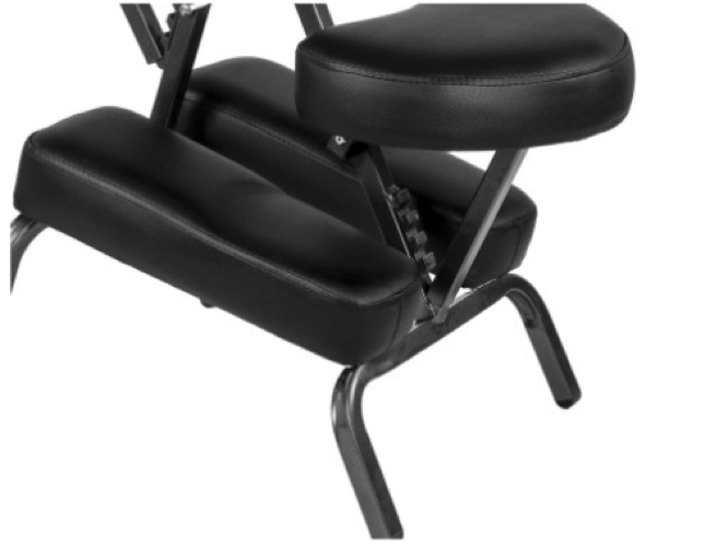 Ergonomische stoel voor massage of tattoo met draagtas